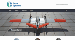 Desktop Screenshot of dronedynamics.com